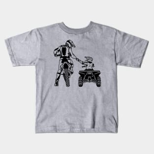 Father and Son Race Kids T-Shirt